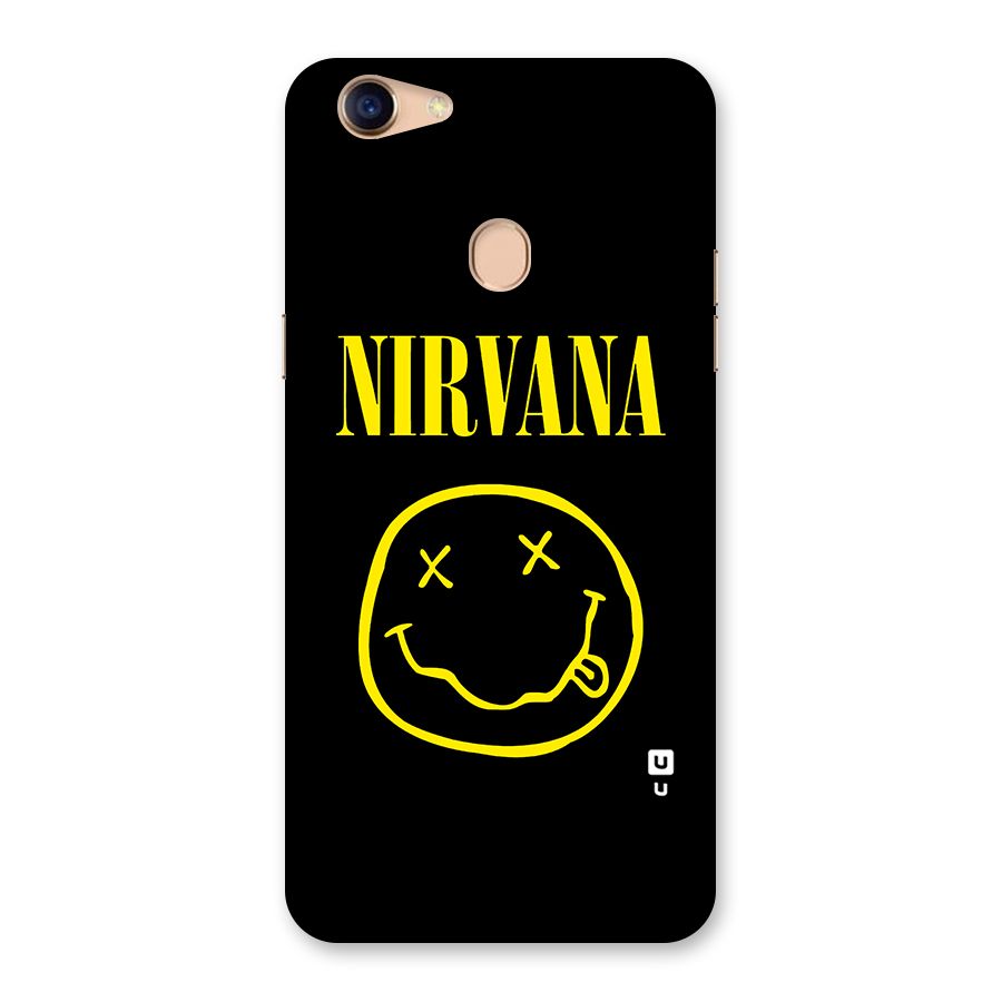 Nirvana Smiley Back Case for Oppo F5 Youth
