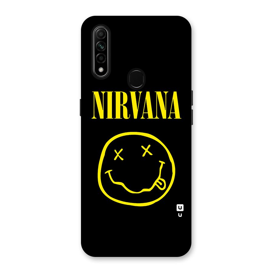 Nirvana Smiley Back Case for Oppo A31