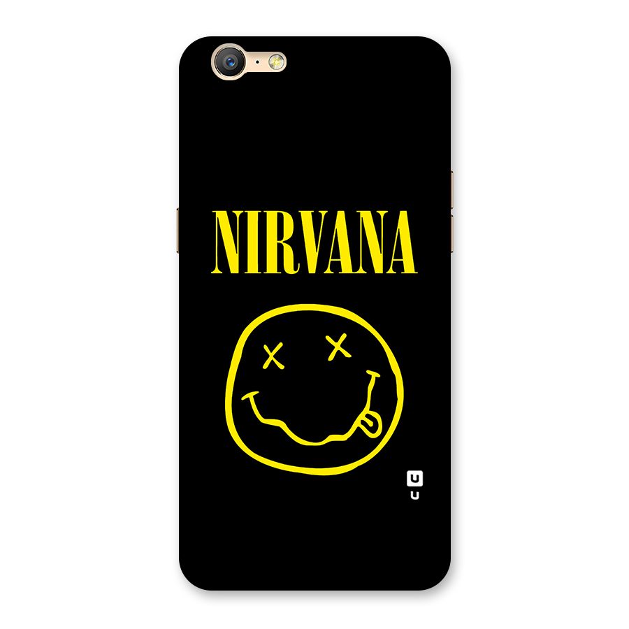 Nirvana Smiley Back Case for Oppo A39