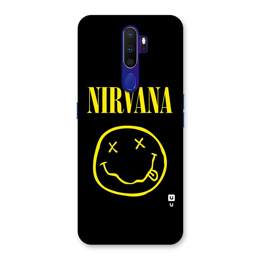 Nirvana Smiley Back Case for Oppo A9 (2020)