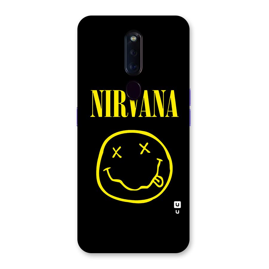 Nirvana Smiley Back Case for Oppo F11 Pro