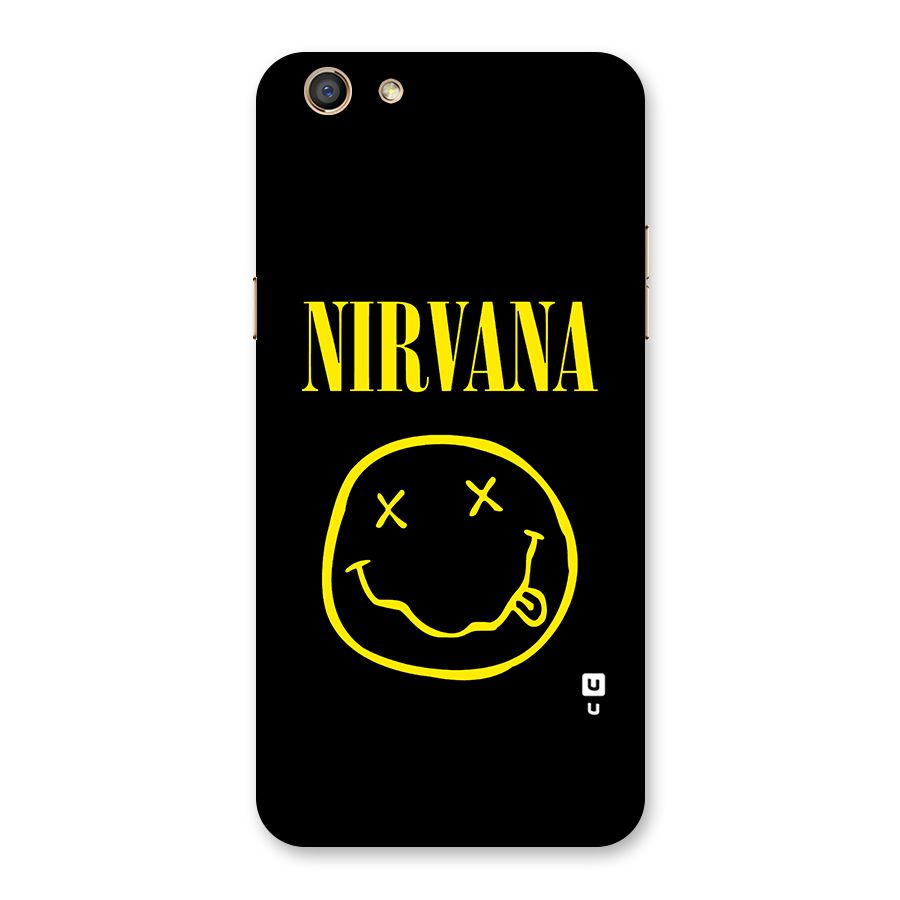Nirvana Smiley Back Case for Oppo F3