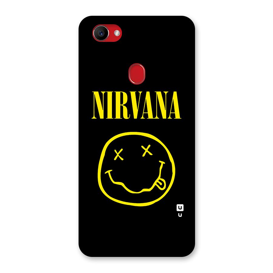 Nirvana Smiley Back Case for Oppo F7