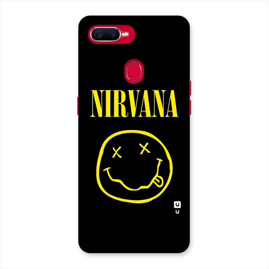 Nirvana Smiley Back Case for Oppo F9 Pro