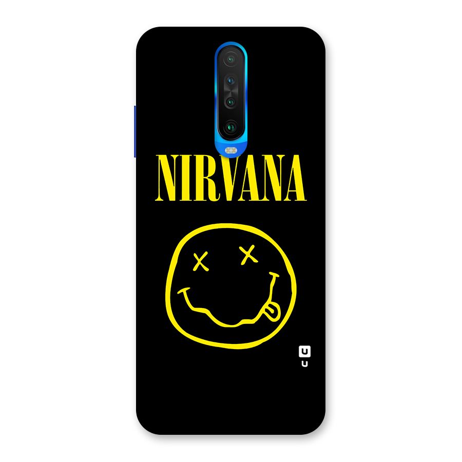 Nirvana Smiley Back Case for Poco X2