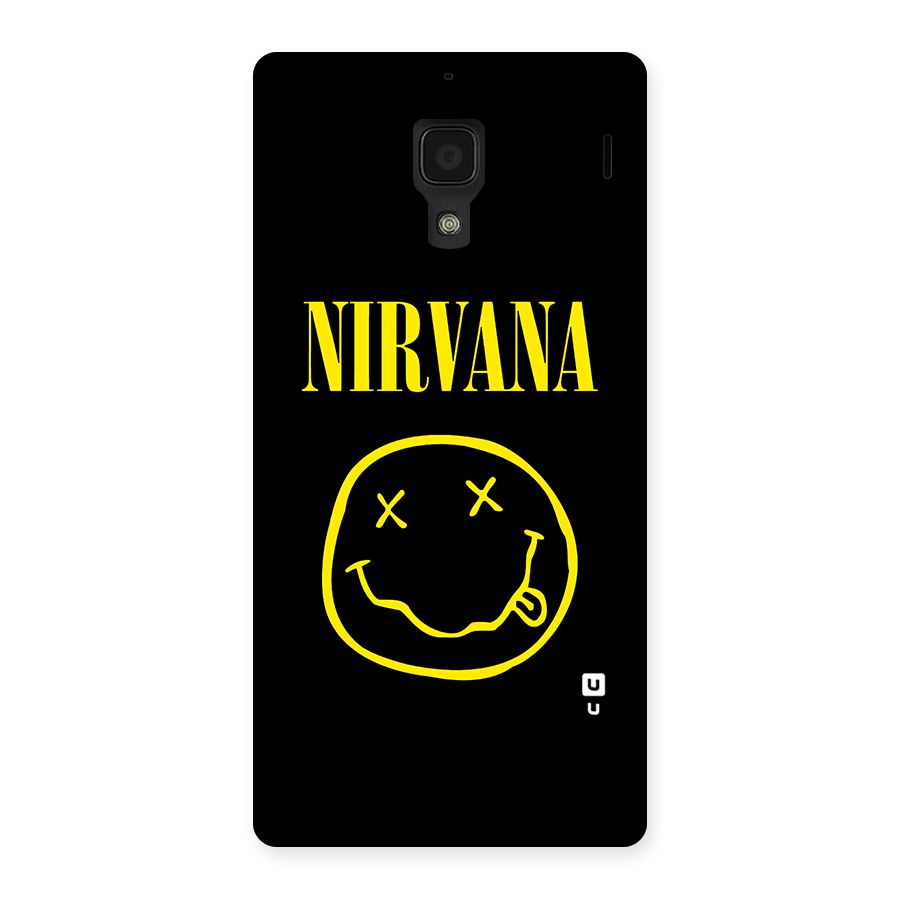 Nirvana Smiley Back Case for Redmi 1S