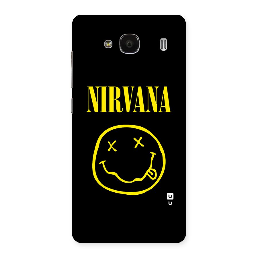 Nirvana Smiley Back Case for Redmi 2