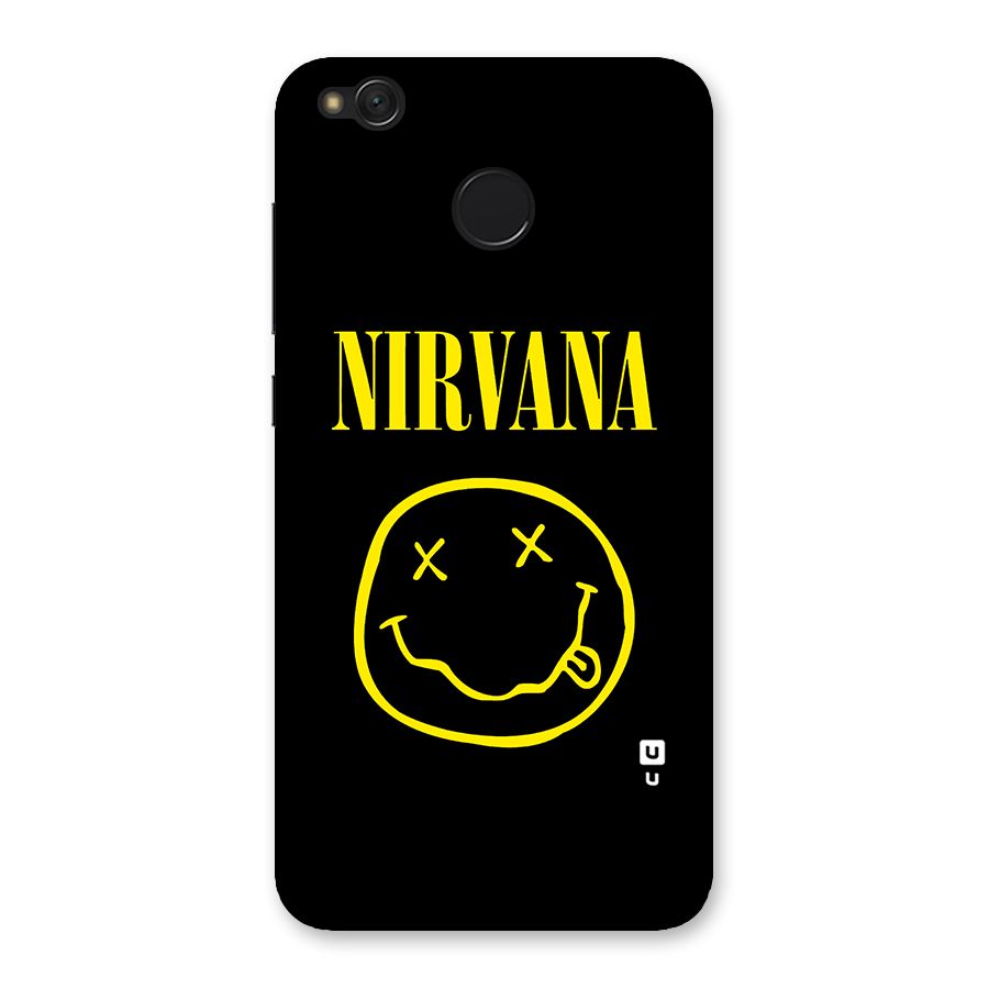 Nirvana Smiley Back Case for Redmi 4