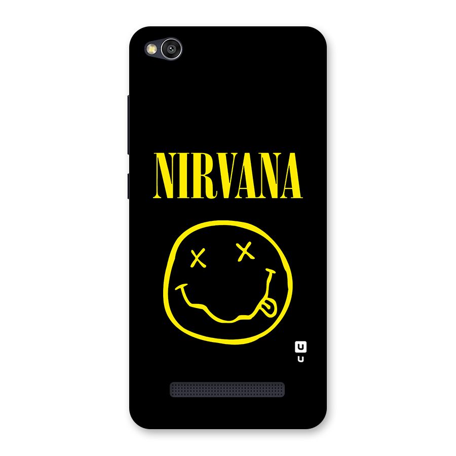 Nirvana Smiley Back Case for Redmi 4A
