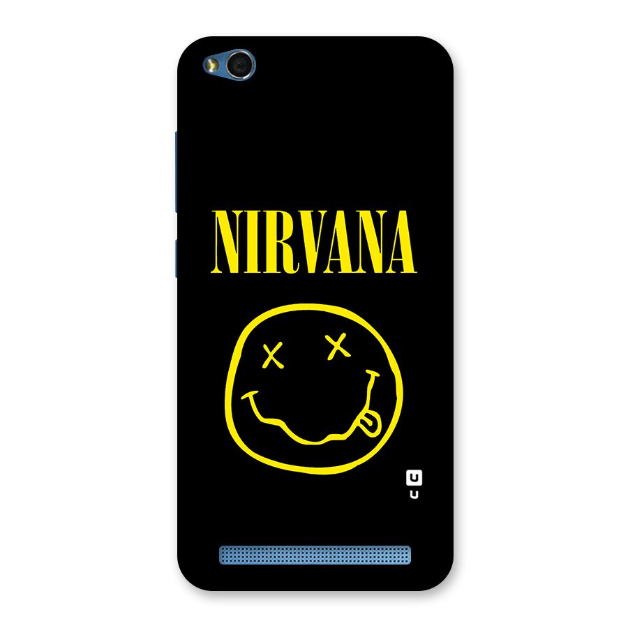 Nirvana Smiley Back Case for Redmi 5A