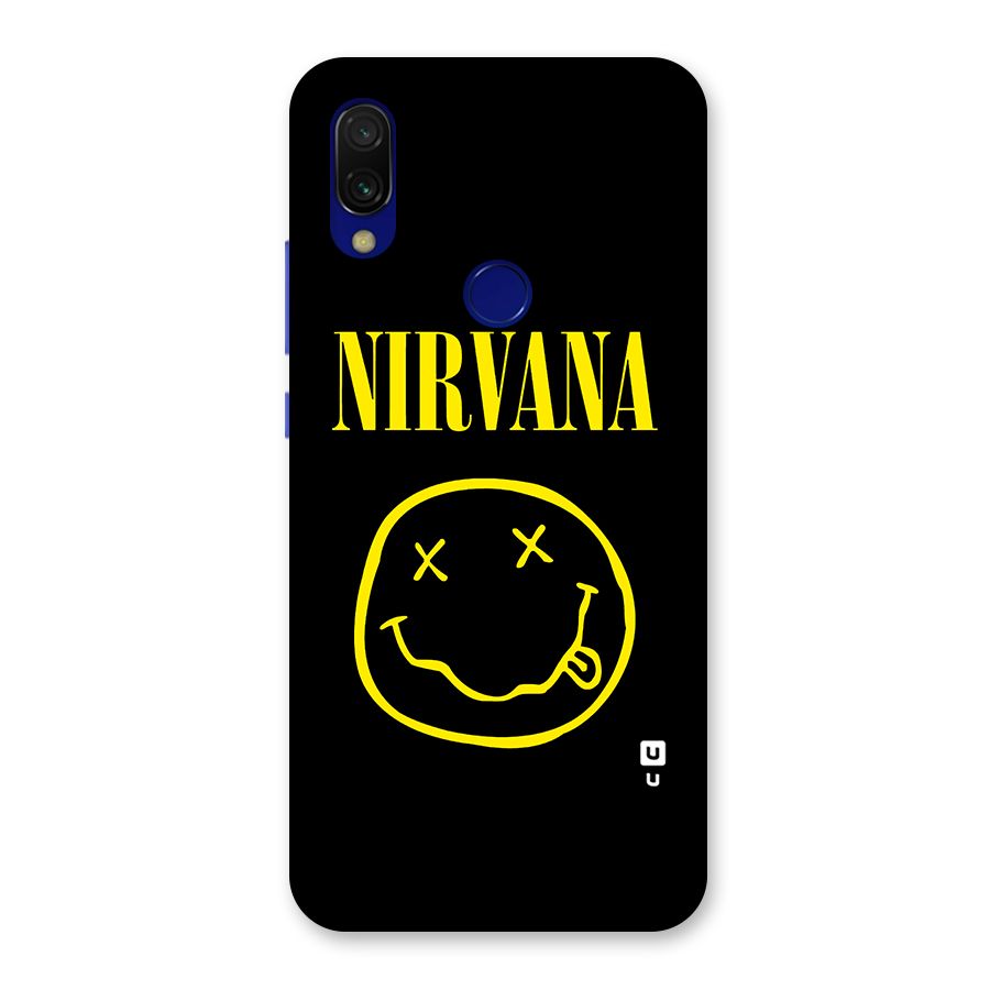 Nirvana Smiley Back Case for Redmi 7