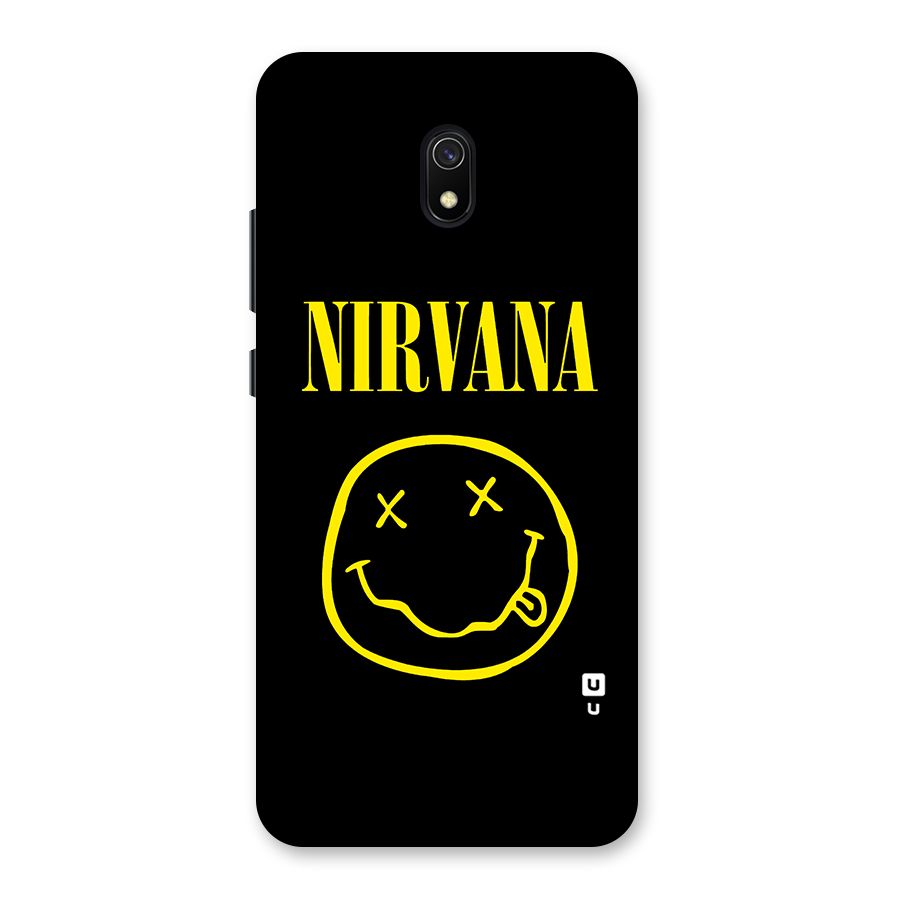 Nirvana Smiley Back Case for Redmi 8A