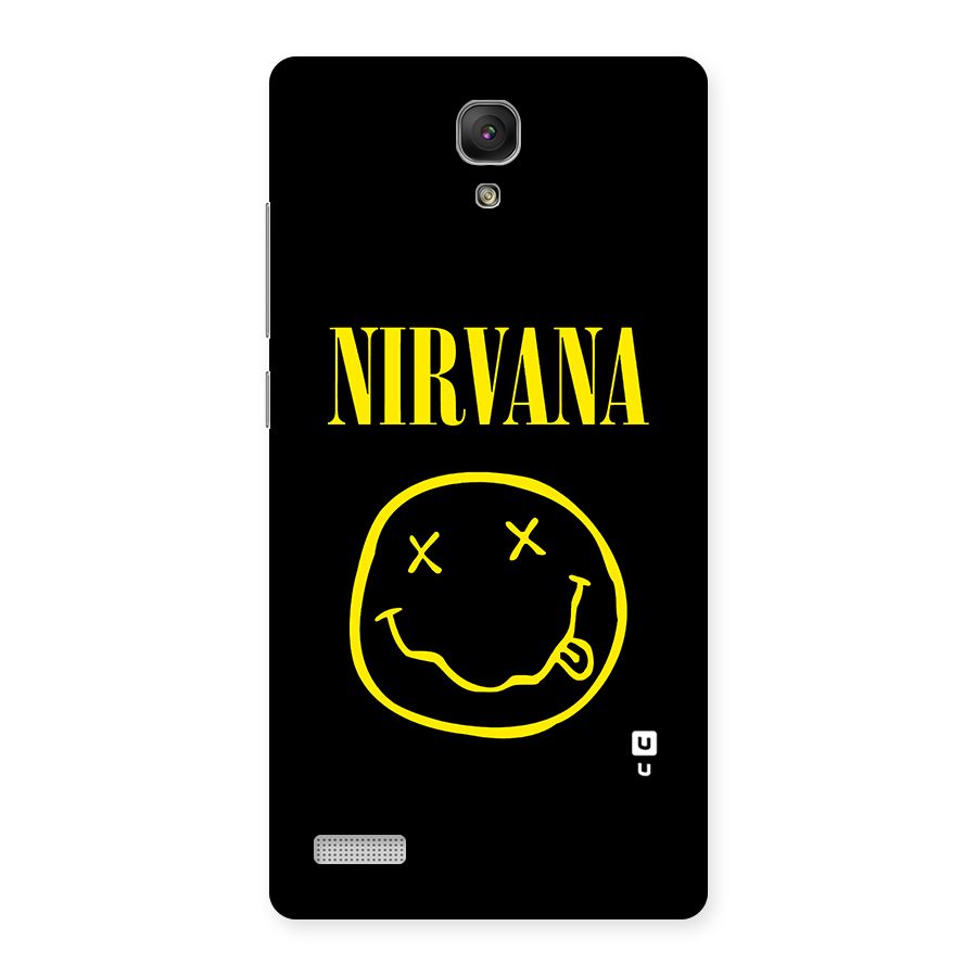 Nirvana Smiley Back Case for Redmi Note Prime