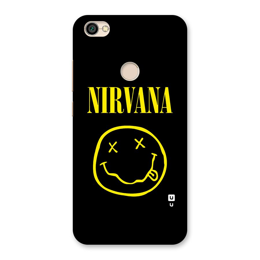 Nirvana Smiley Back Case for Redmi Y1 2017