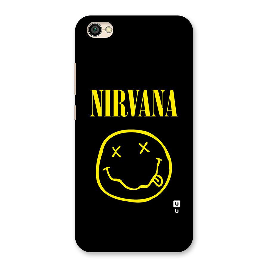 Nirvana Smiley Back Case for Redmi Y1 Lite