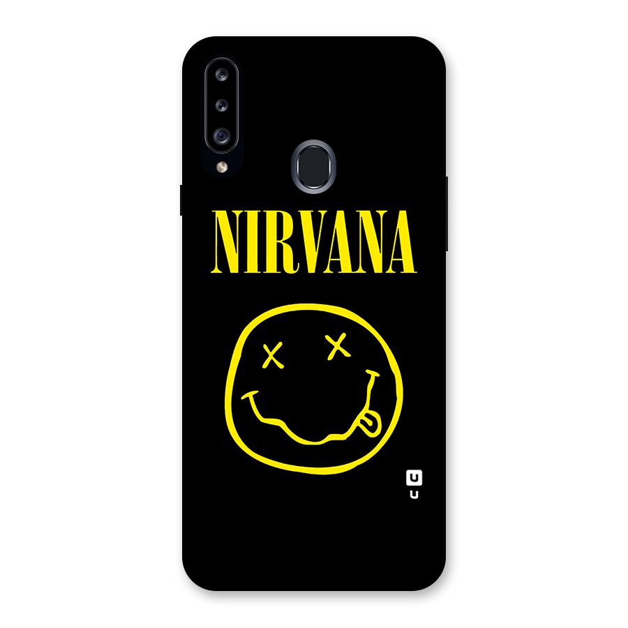 Nirvana Smiley Back Case for Samsung Galaxy A20s