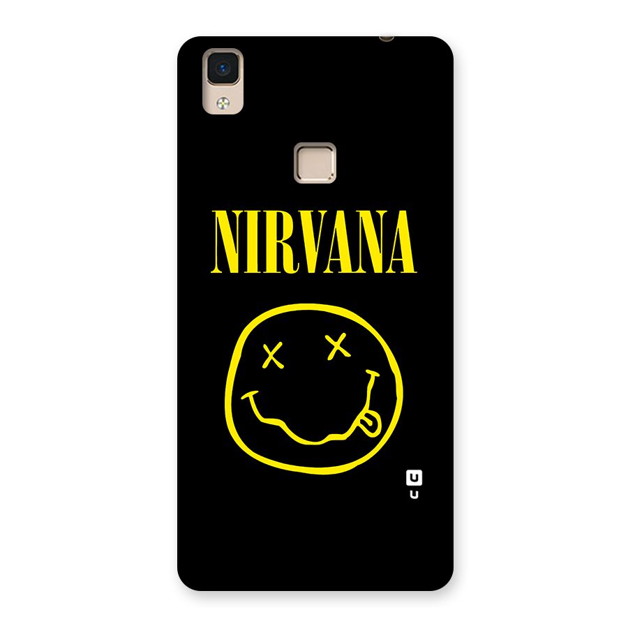 Nirvana Smiley Back Case for V3 Max