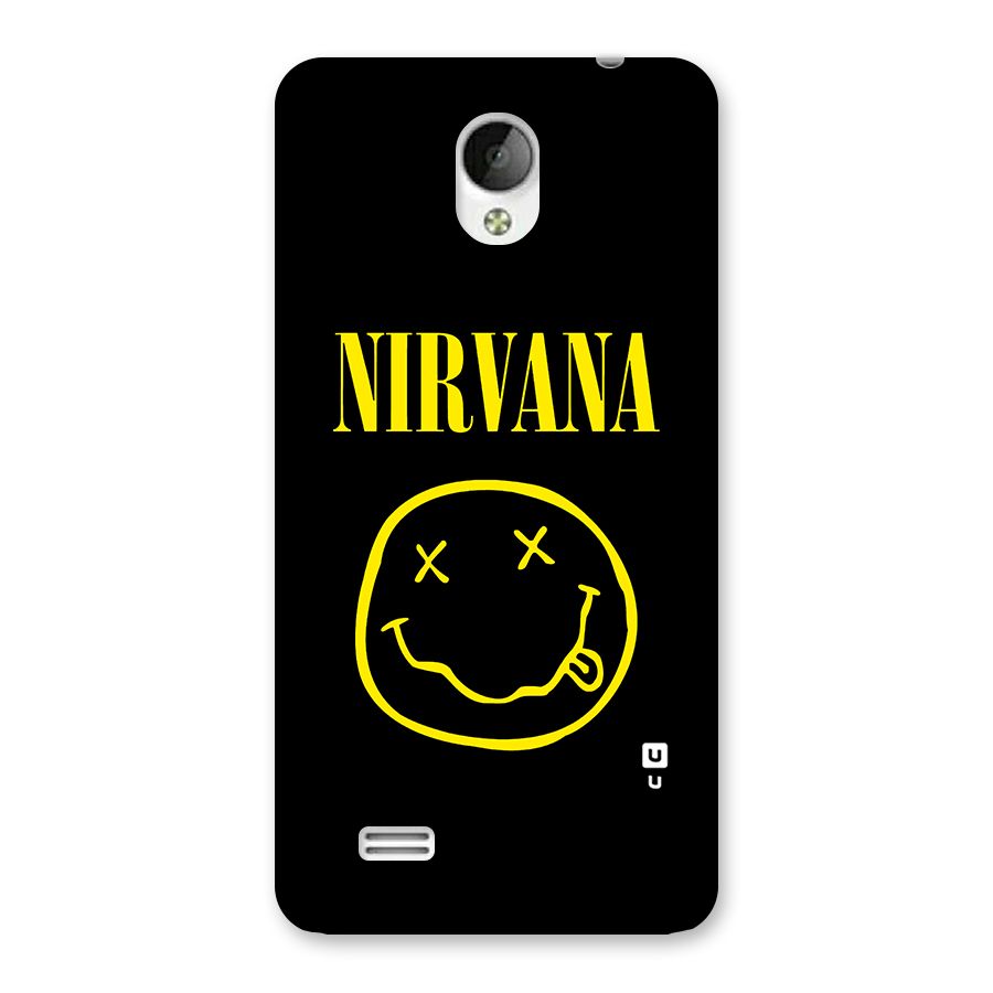 Nirvana Smiley Back Case for Vivo Y21