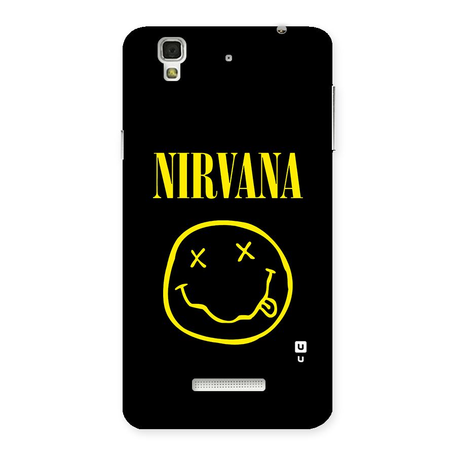 Nirvana Smiley Back Case for YU Yureka Plus