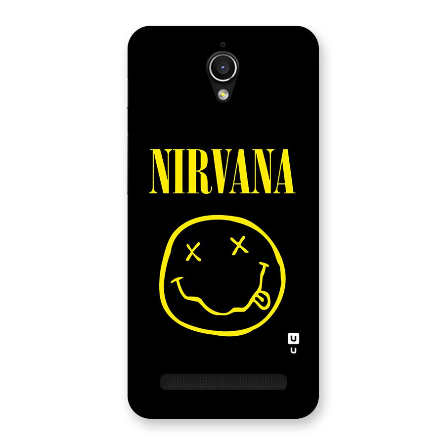 Nirvana Smiley Back Case for Zenfone Go