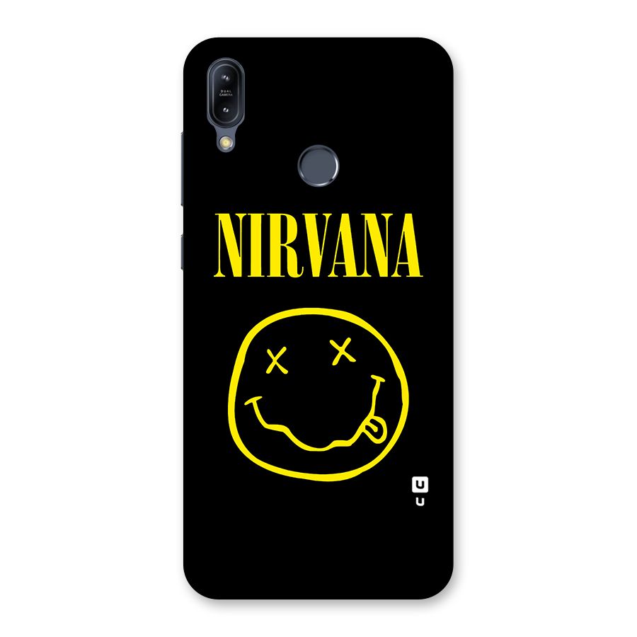 Nirvana Smiley Back Case for Zenfone Max M2