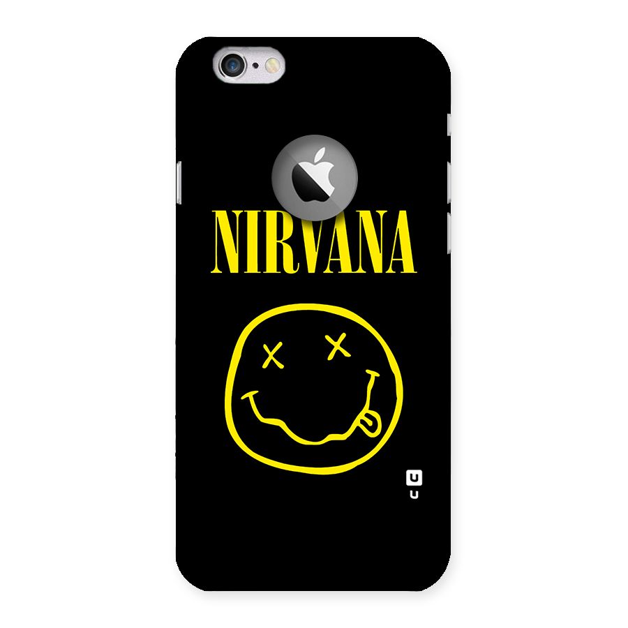 Nirvana Smiley Back Case for iPhone 6 Logo Cut