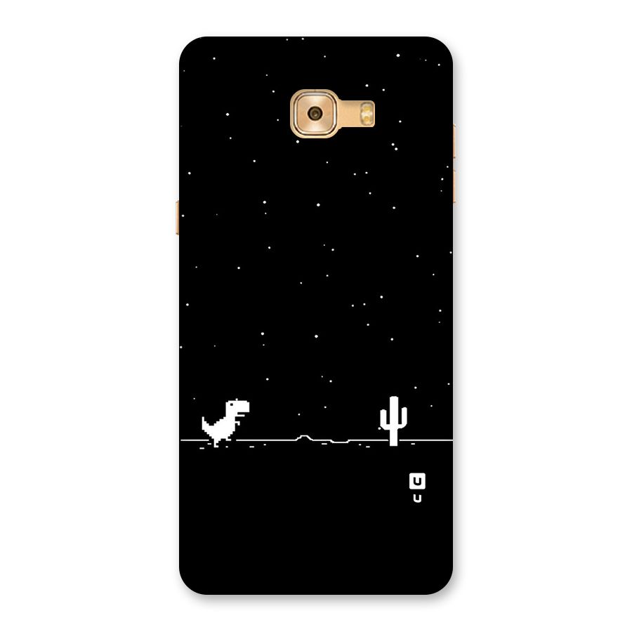 No Connection Night Back Case for Galaxy C9 Pro