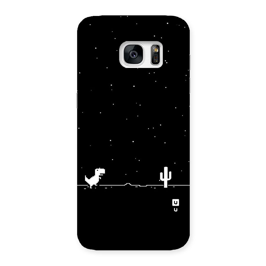 No Connection Night Back Case for Galaxy S7 Edge