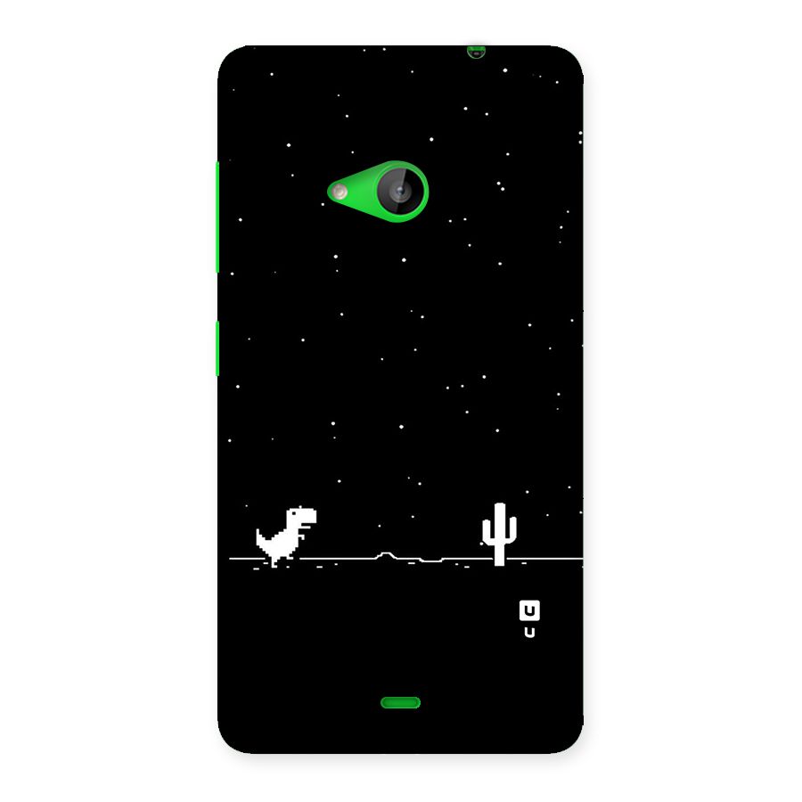 No Connection Night Back Case for Lumia 535