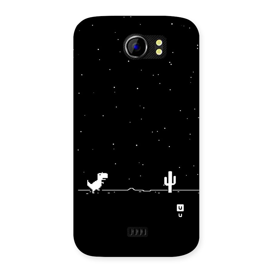No Connection Night Back Case for Micromax Canvas 2 A110