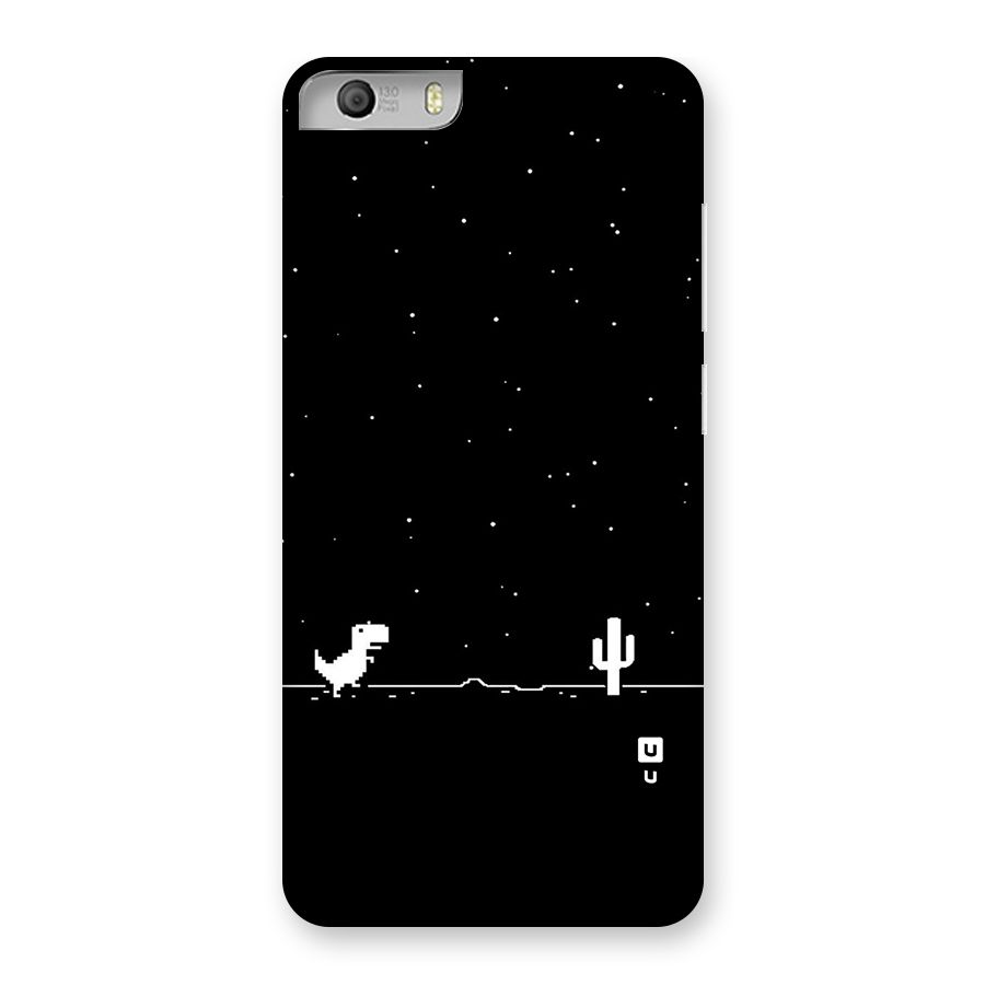 No Connection Night Back Case for Micromax Canvas Knight 2