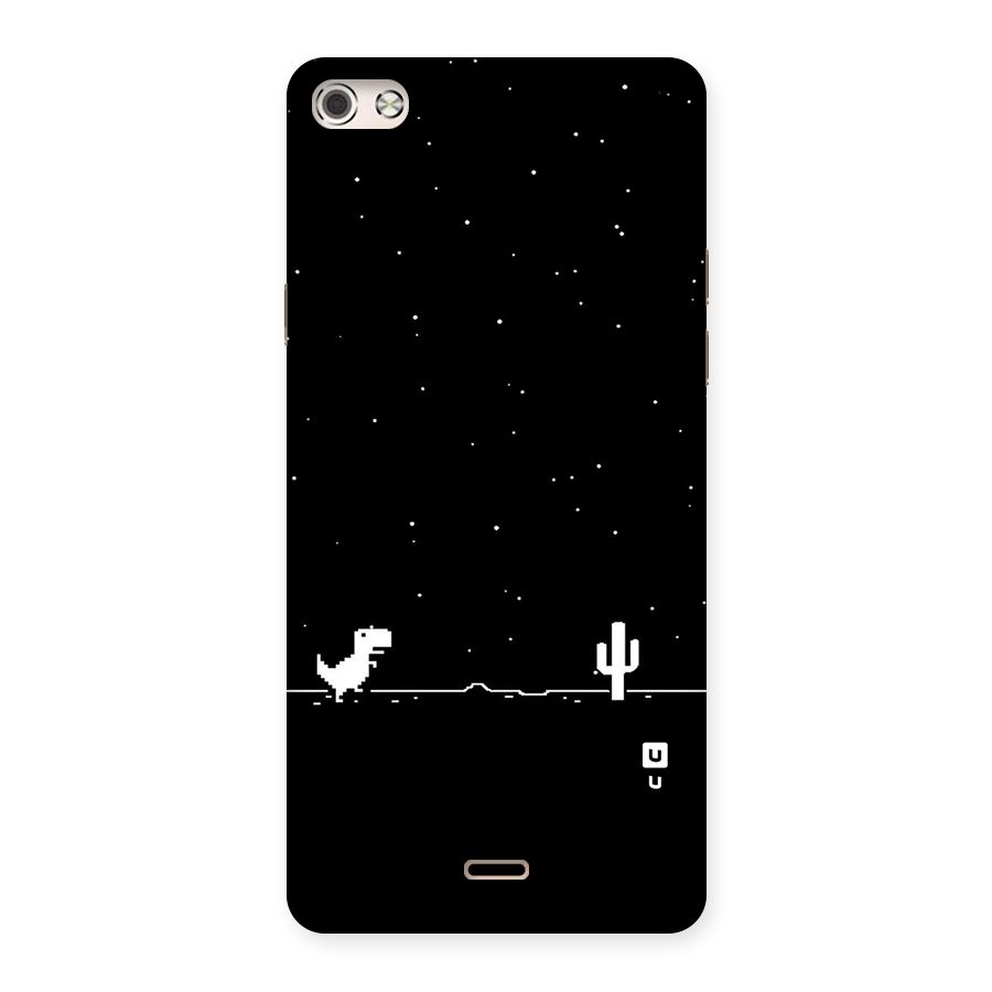 No Connection Night Back Case for Micromax Canvas Silver 5