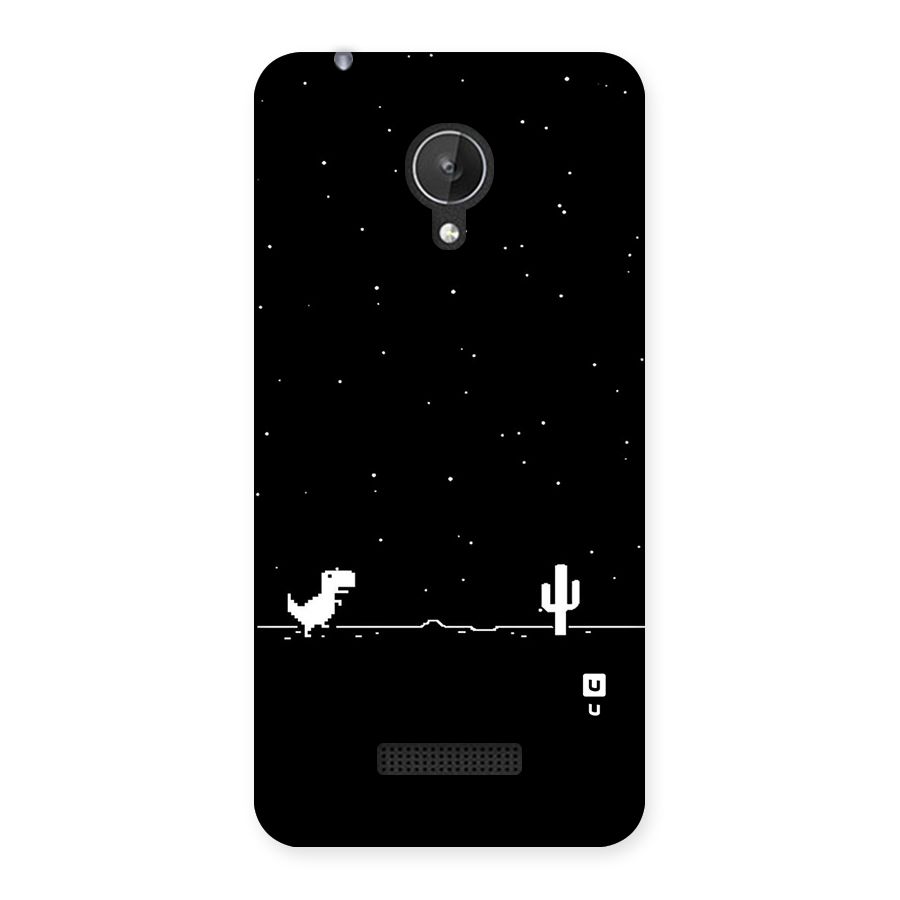 No Connection Night Back Case for Micromax Canvas Spark Q380
