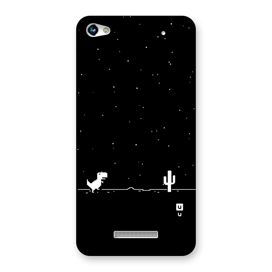 No Connection Night Back Case for Micromax Hue 2