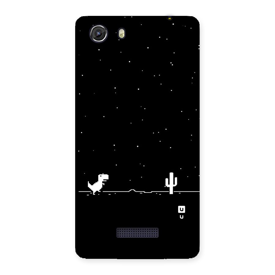 No Connection Night Back Case for Micromax Unite 3