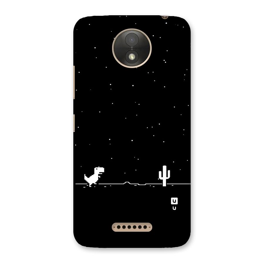 No Connection Night Back Case for Moto C Plus