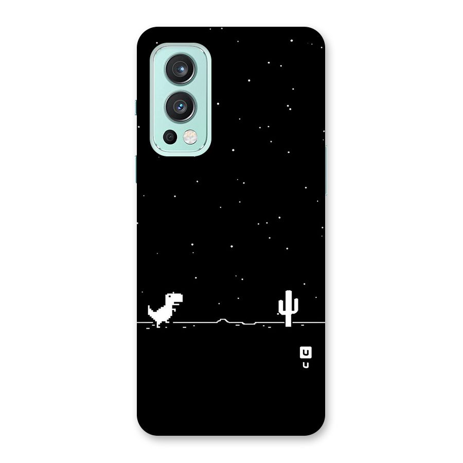 No Connection Night Glass Back Case for OnePlus Nord 2 5G