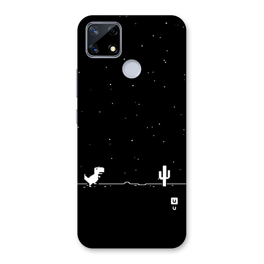 No Connection Night Glass Back Case for Realme Narzo 20