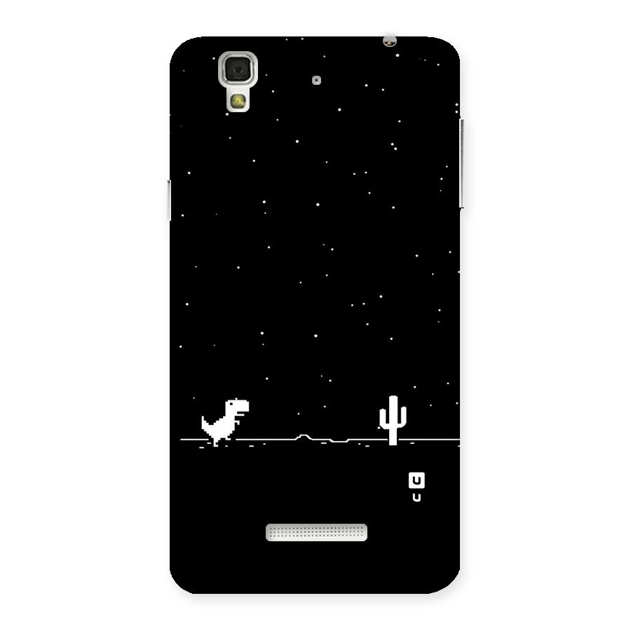 No Connection Night Back Case for Yu Yureka