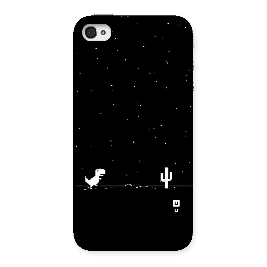 No Connection Night Back Case for iPhone 4 4s