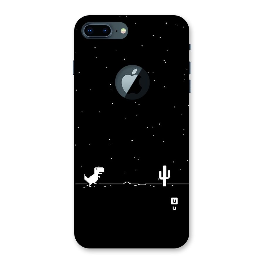 No Connection Night Back Case for iPhone 7 Plus Logo Cut