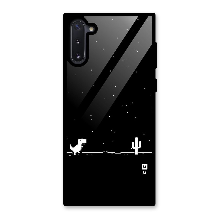 No Connection Night Glass Back Case for Galaxy Note 10