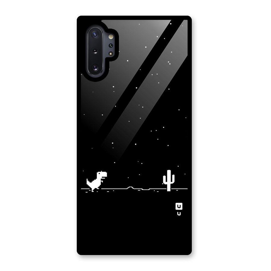 No Connection Night Glass Back Case for Galaxy Note 10 Plus