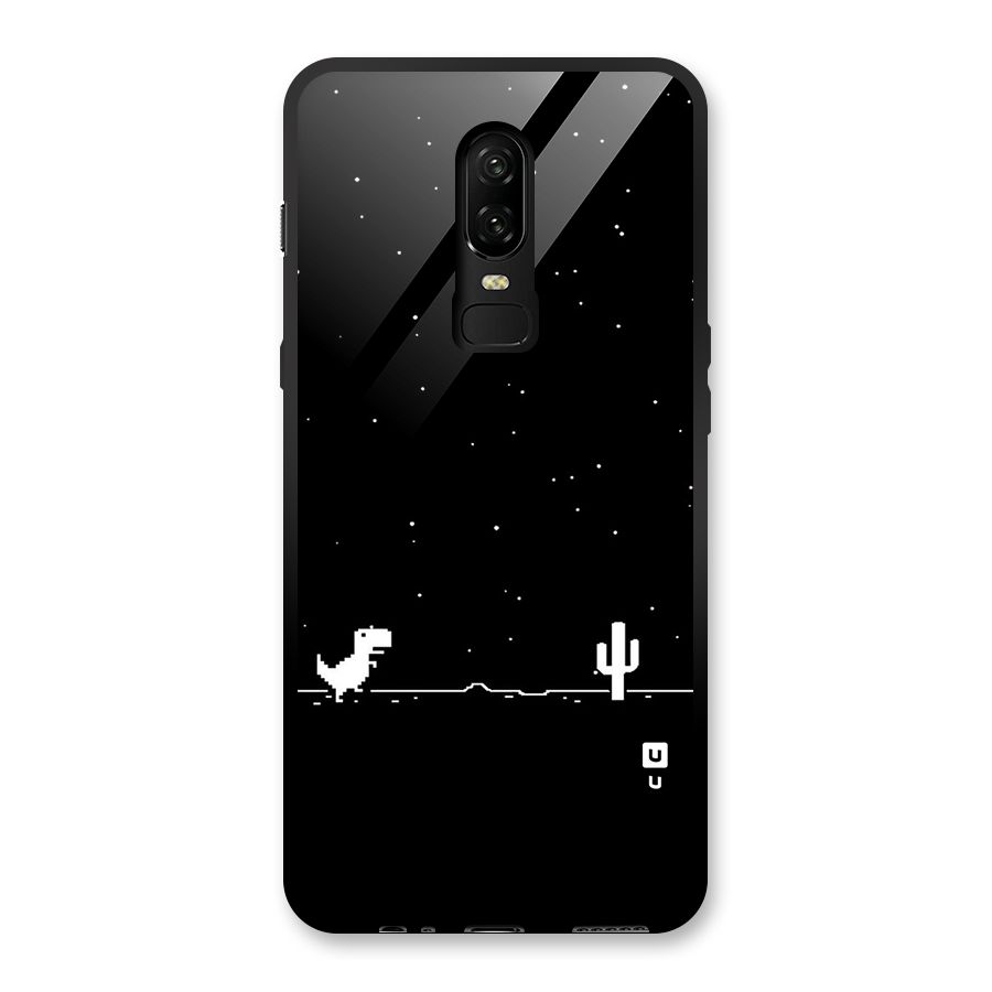 No Connection Night Glass Back Case for OnePlus 6