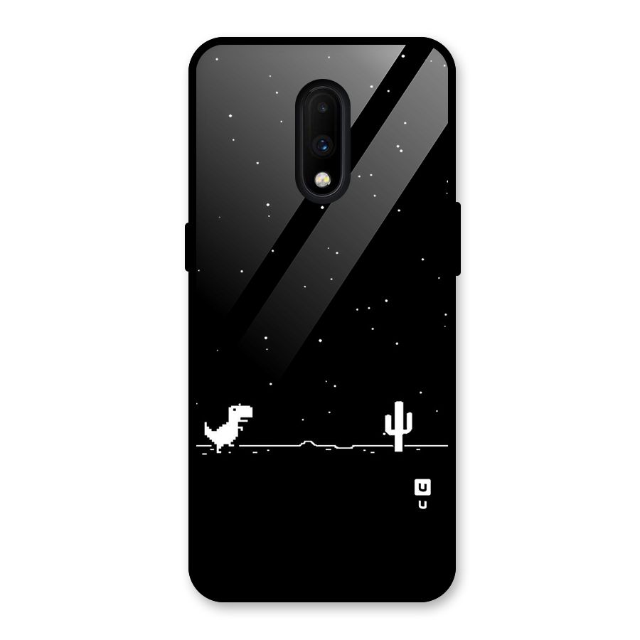 No Connection Night Glass Back Case for OnePlus 7