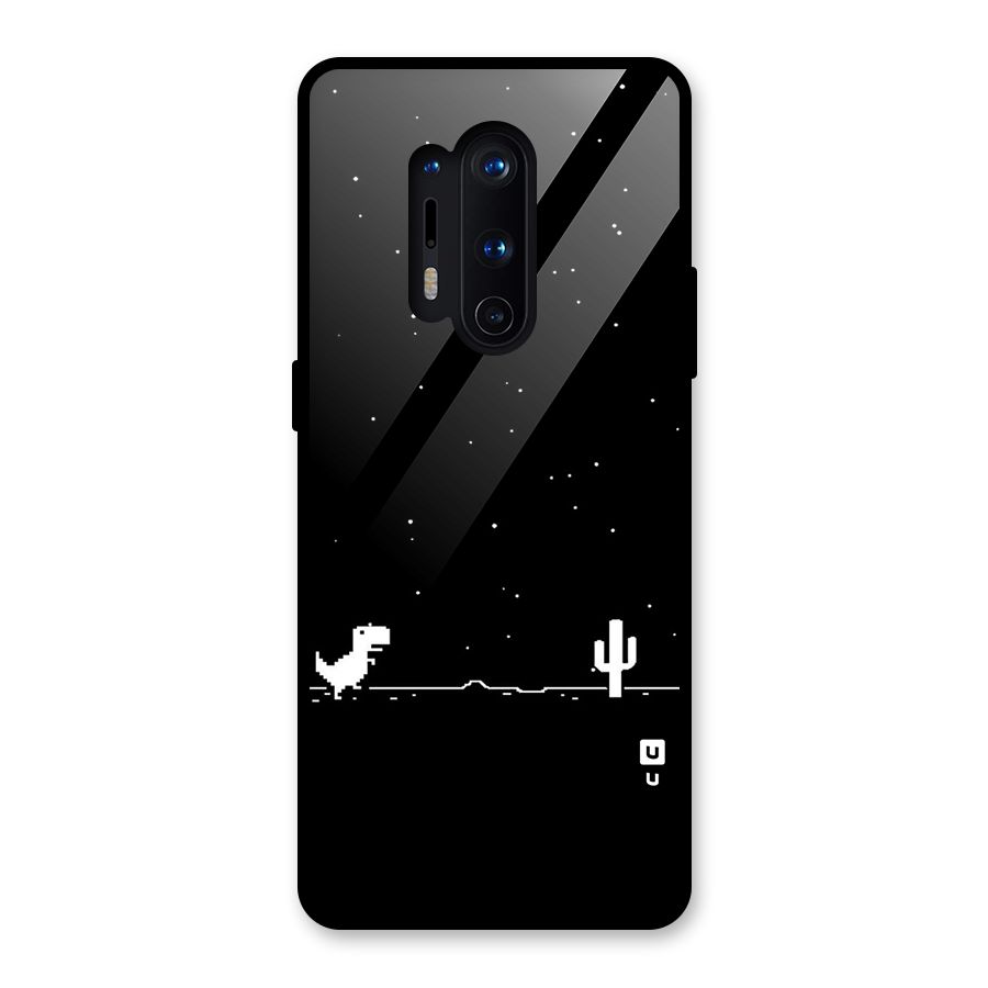 No Connection Night Glass Back Case for OnePlus 8 Pro