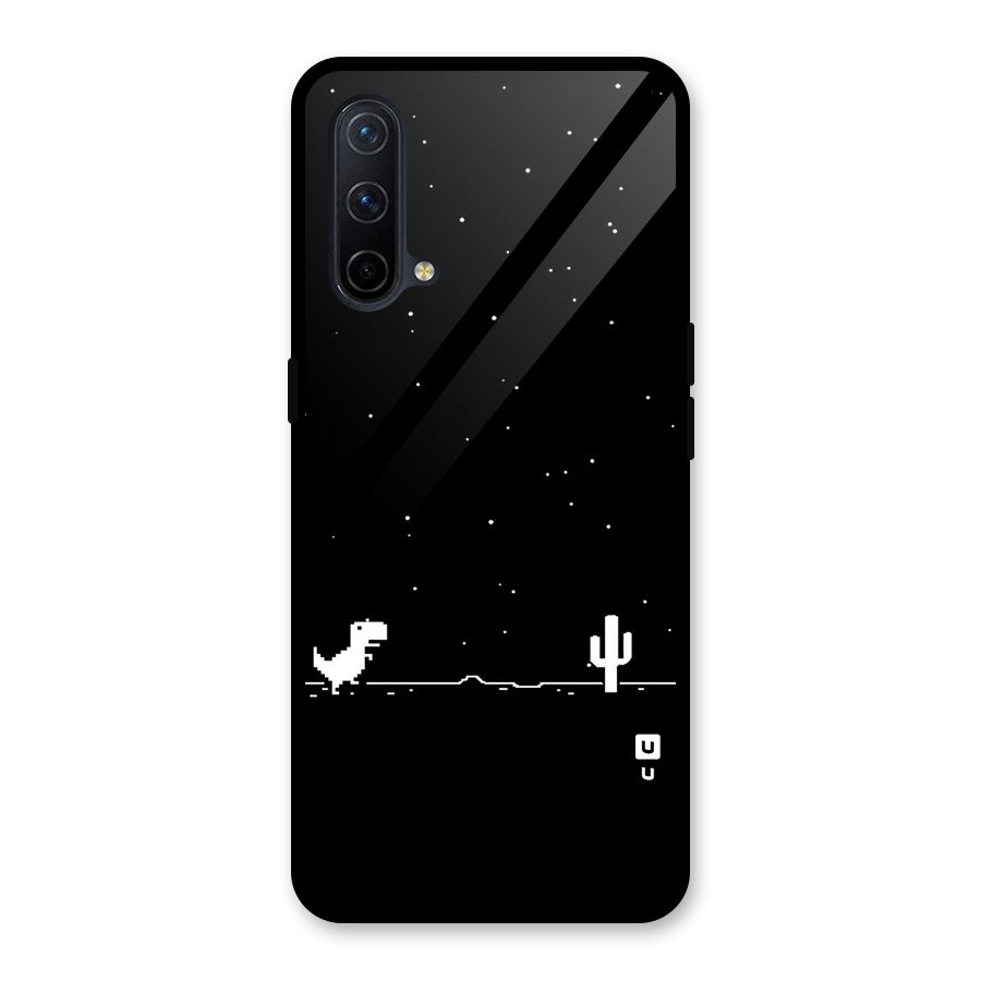 No Connection Night Glass Back Case for OnePlus Nord CE 5G