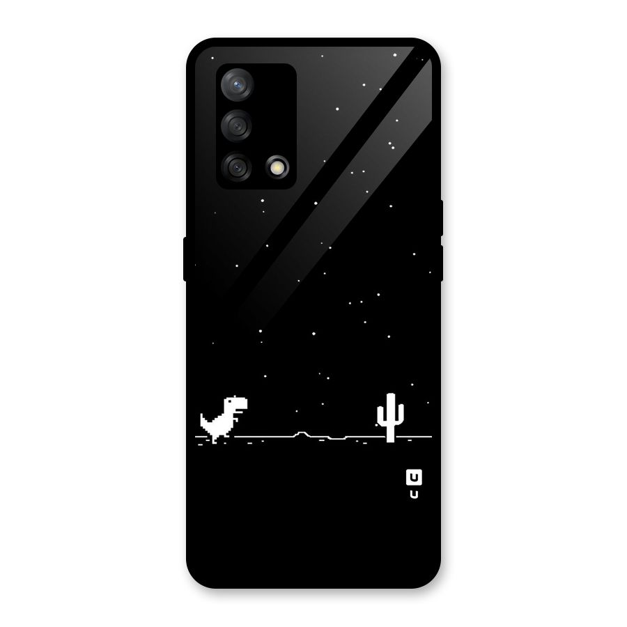 No Connection Night Glass Back Case for Oppo F19