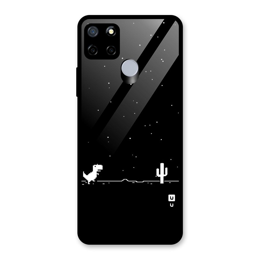 No Connection Night Glass Back Case for Realme Narzo 20
