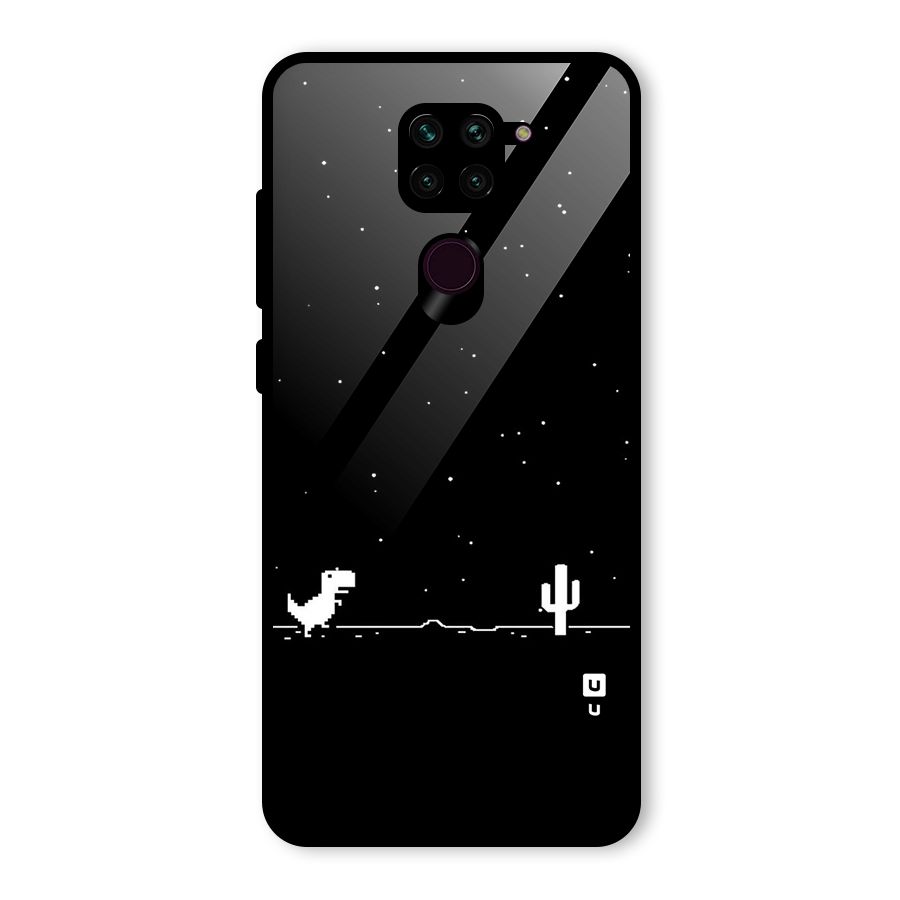 No Connection Night Glass Back Case for Redmi Note 9
